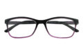 Lesebrille LEXXOO 4092 schwarz-lila geschlossen