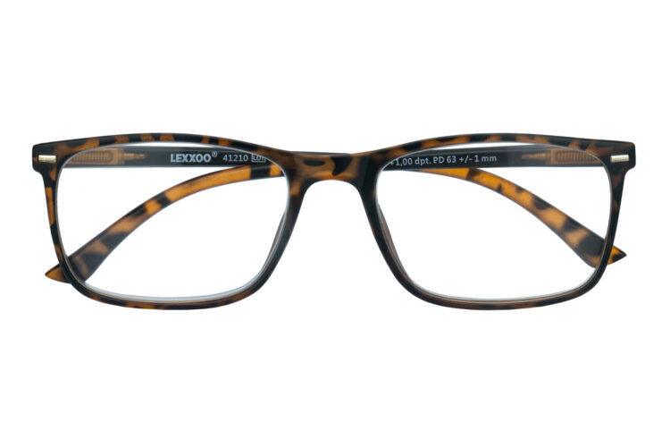 Lesebrille Lexxoo 4121A braun geschlossen