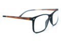 Lesebrille Lexxoo 4121A schwarz braun extra