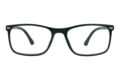 Lesebrille Lexxoo 4121A schwarz braun frontal