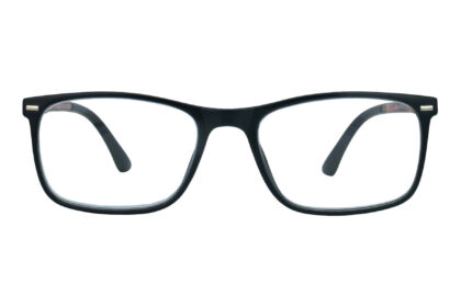 Lesebrille Lexxoo 4121A schwarz braun frontal