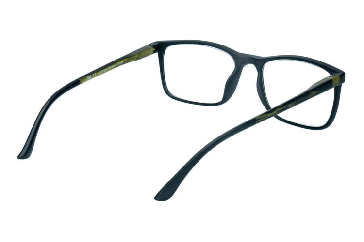 Lesebrille Lexxo 4121A schwarz grun innen