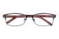 Lesebrille Lexxoo 4121B bronze geschlossen