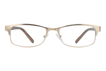 Lesebrille Lexxoo 4121B gold frontal