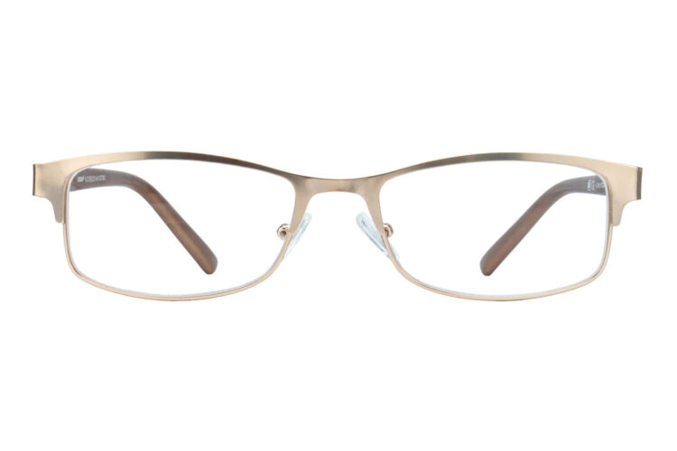 Lesebrille Lexxoo 4121B gold frontal