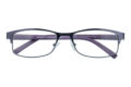 Lesebrille Lexxoo 4121B lila geschlossen