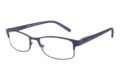 Lesebrille Lexxoo 4121B lila seitlich
