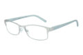 Lesbrille Lexxoo 4121B silber seitlich