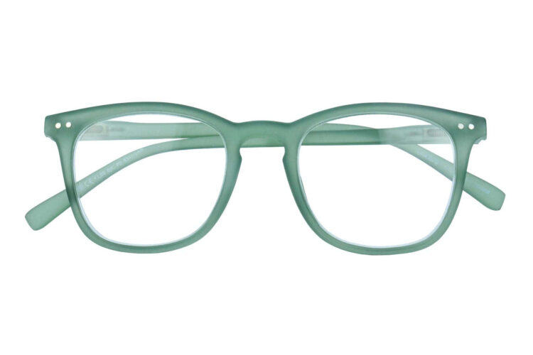 Lesebrille Lexxoo 4122 gruen geschlossen