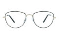 Lesebrille Lexxoo 4153B schwarz frontal