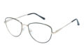 Lesebrille Lexxoo 4153B schwarz seitlich