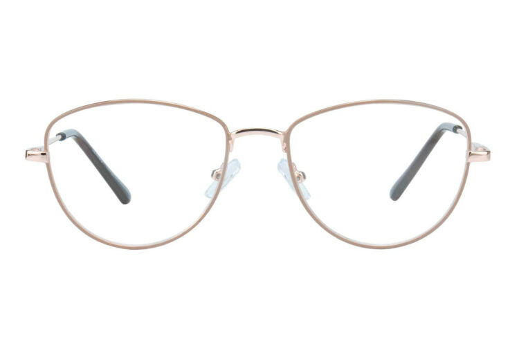 Lesebrille Lexxoo 4153B rosegold frontal
