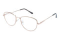 Lesebrille Lexxoo 4153B rosegold seitlich