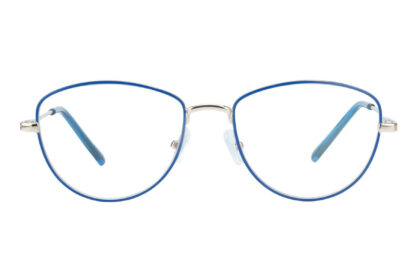 Lesebrille Lexxoo 4153B blau frontal