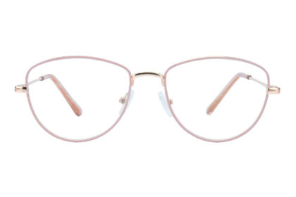 Reading glasses LEXXOO 4153B rose frontal