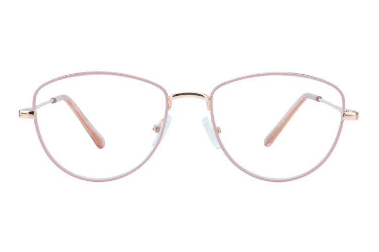 Reading glasses LEXXOO 4153B rose frontal