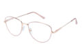 Lesebrille Lexxoo 4153B rose seitlich