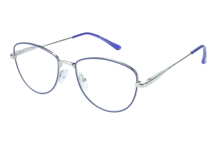 Lesebrille Lexxoo 4153B lila seitlich