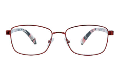 Lesebrille Lexxoo 4191 rot frontal