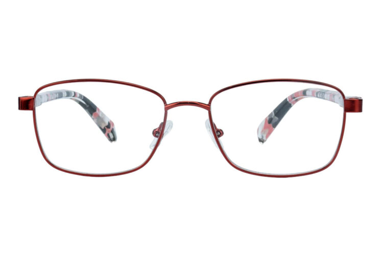 Lesebrille Lexxoo 4191 rot frontal