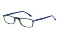 Lesebrille Victoria Collection Evelyn blau grün seitlich