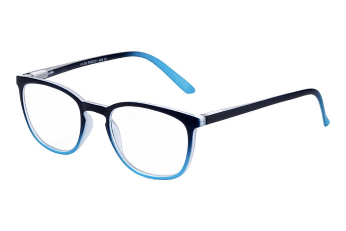 Lesebrille Victoria Collection Marlen blau seitlich